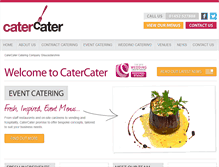 Tablet Screenshot of catercater.co.uk